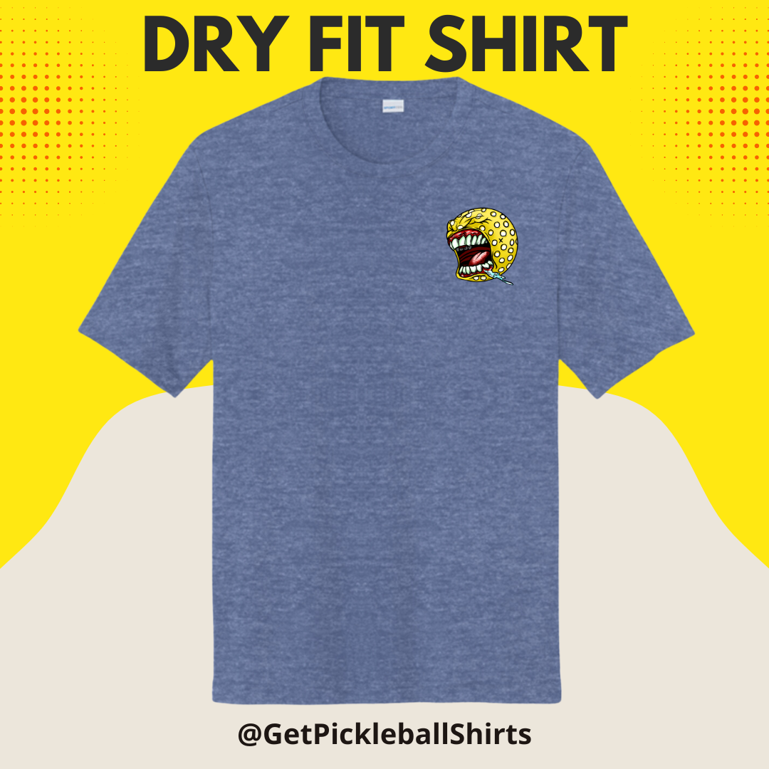 Simple Pickleball Screamer Dry Fit Shirt