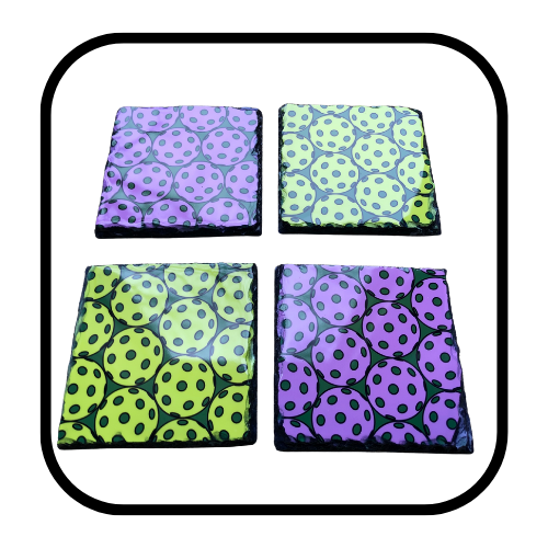 Pickleball Coffee and Candle Coasters (Sold as Pair)