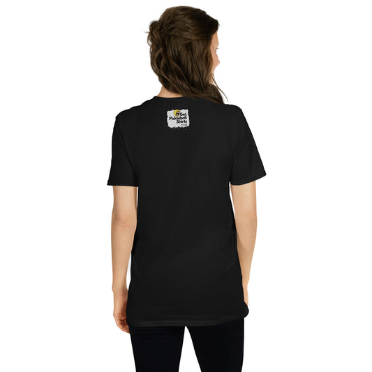 Stay Out the Kitchen| Black/Navy/Dark Heather Soft T-Shirt +logo on back