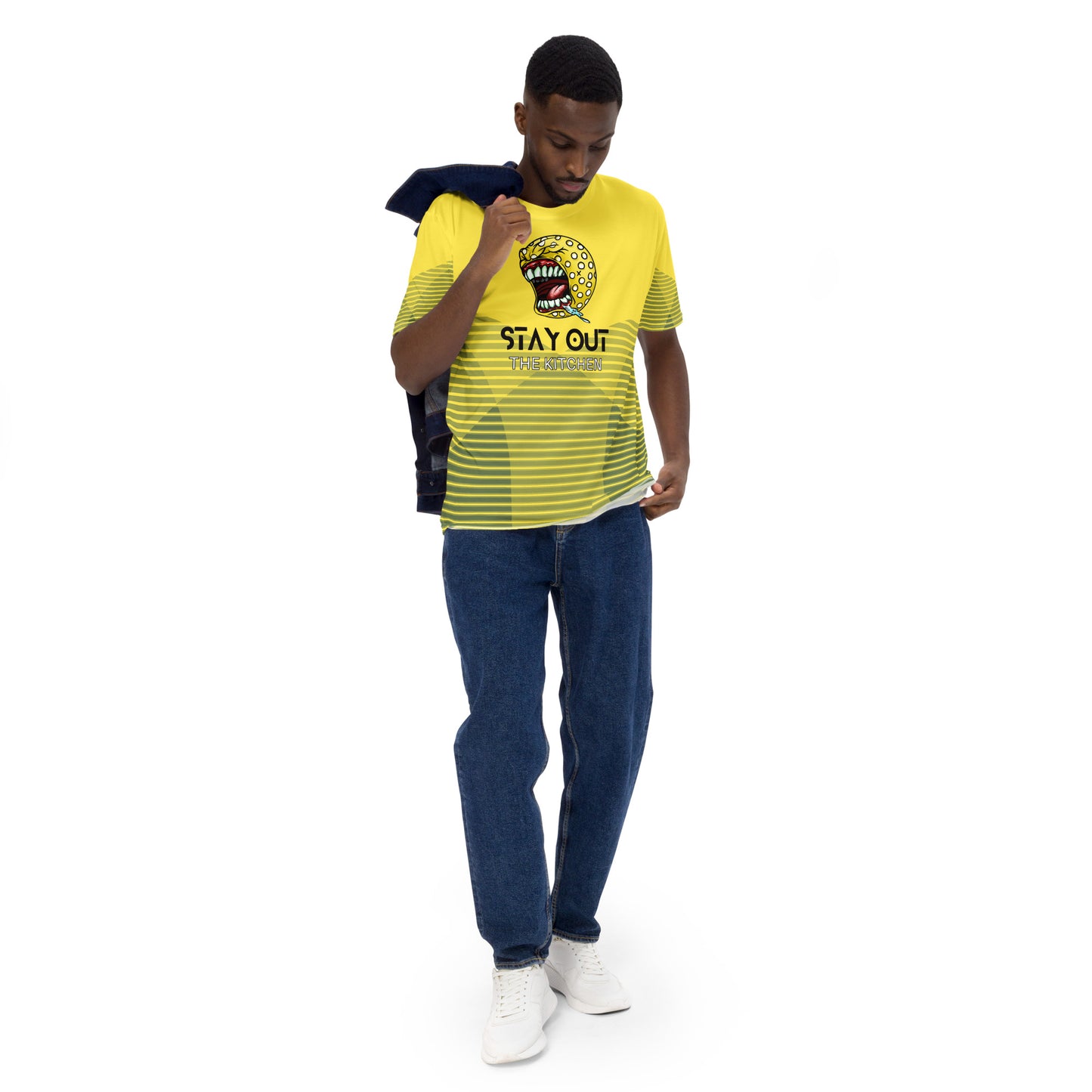 Stay Out The Kitchen | Limited Men's Pickleball T-Shirt