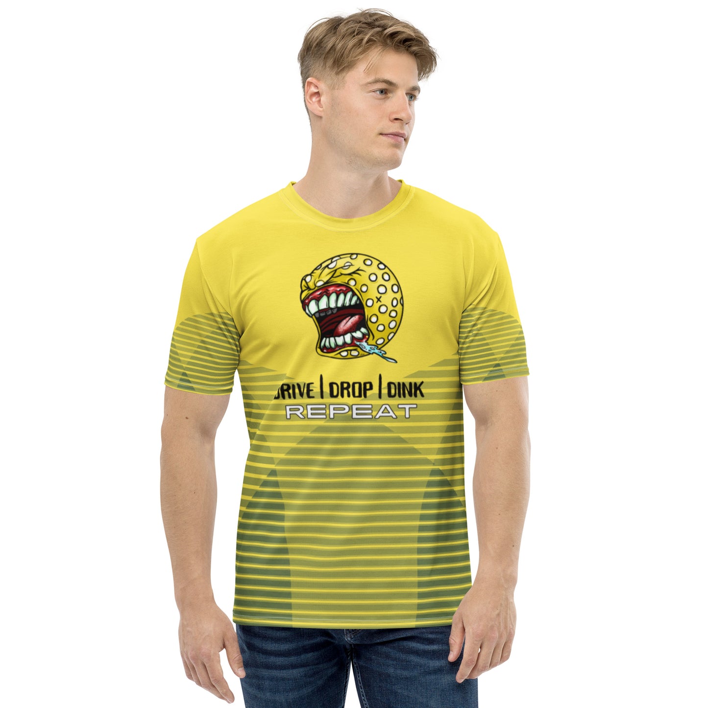 Drive Drop Dink Repeat | Limited Men's Pickleball T-Shirt