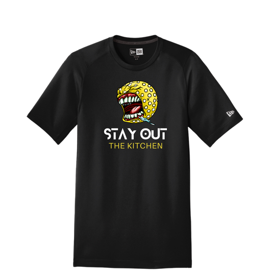 “Stay Out the Kitchen” New Era®️Branded Premium Soft T-Shirt