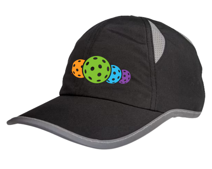 Multi-Colored Pickleball Hat