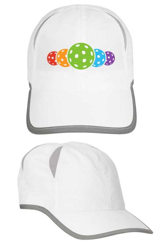 Multi-Colored Pickleball Hat