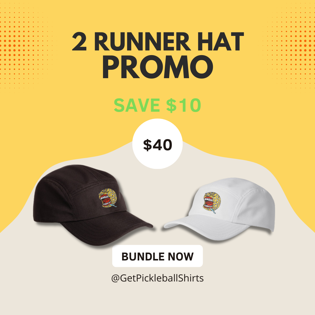 Pickleball Runners 2 Hat Special
