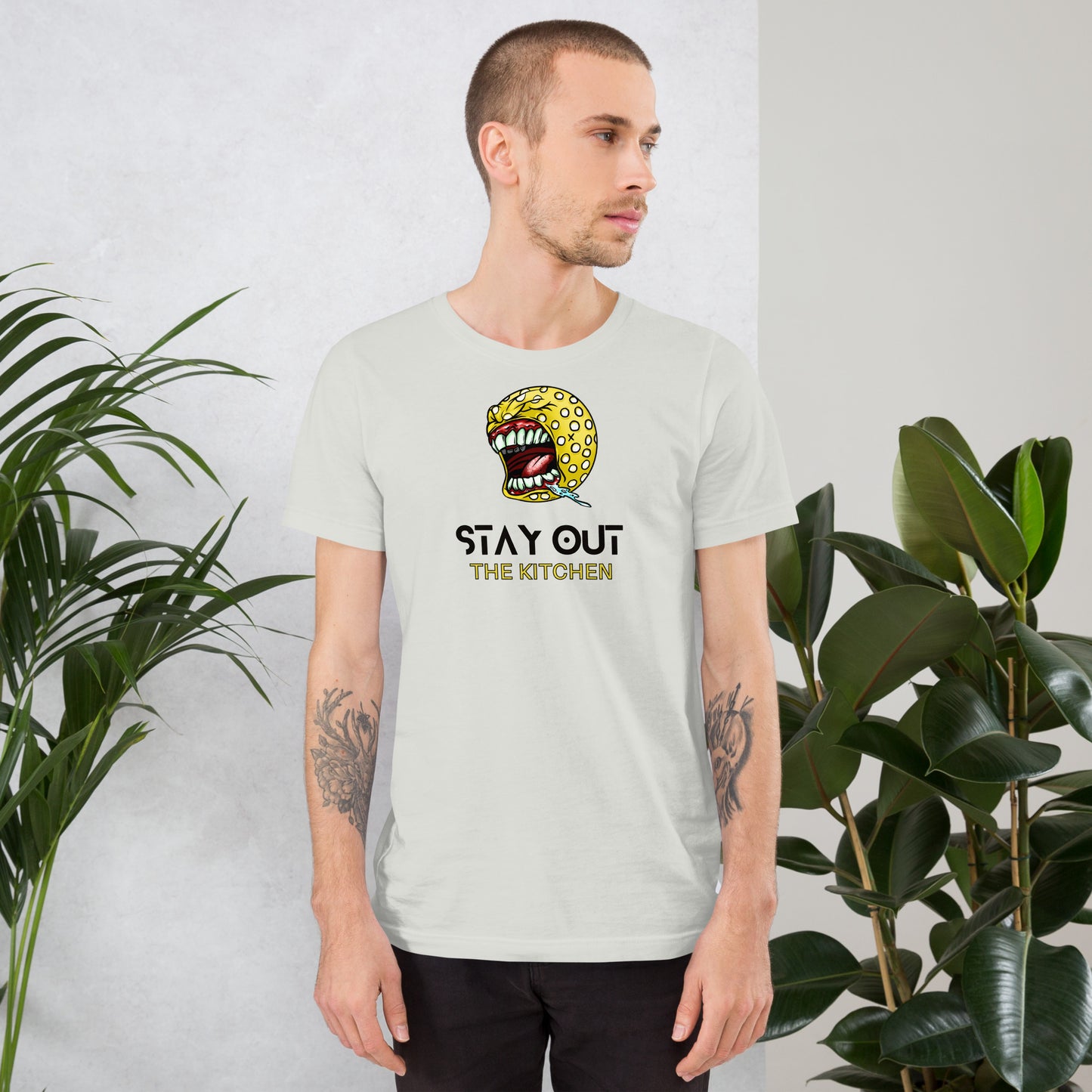 Stay Out The Kitchen - Colorful Pickleball Soft Shirt + Back Label