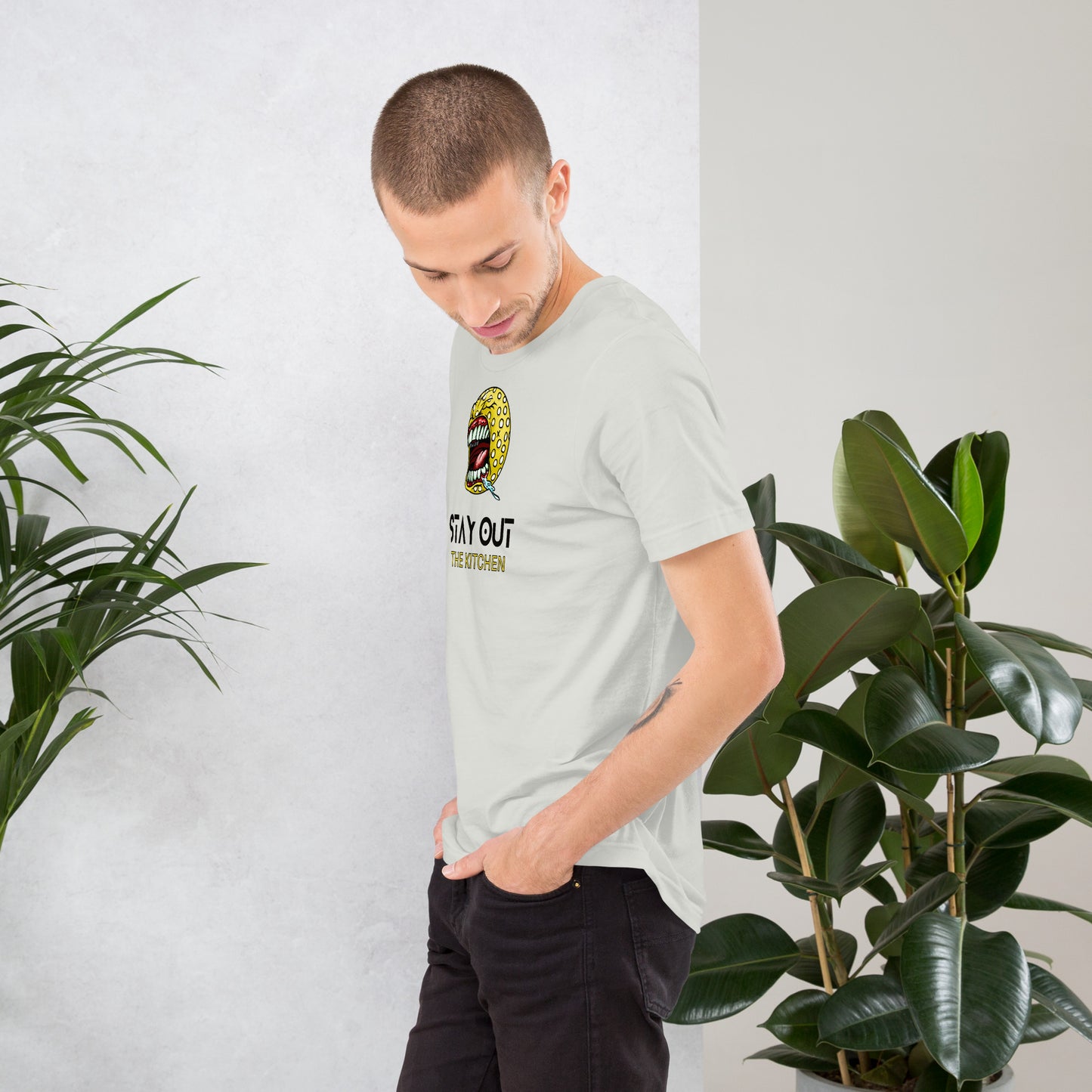 Stay Out The Kitchen - Colorful Pickleball Soft Shirt + Back Label