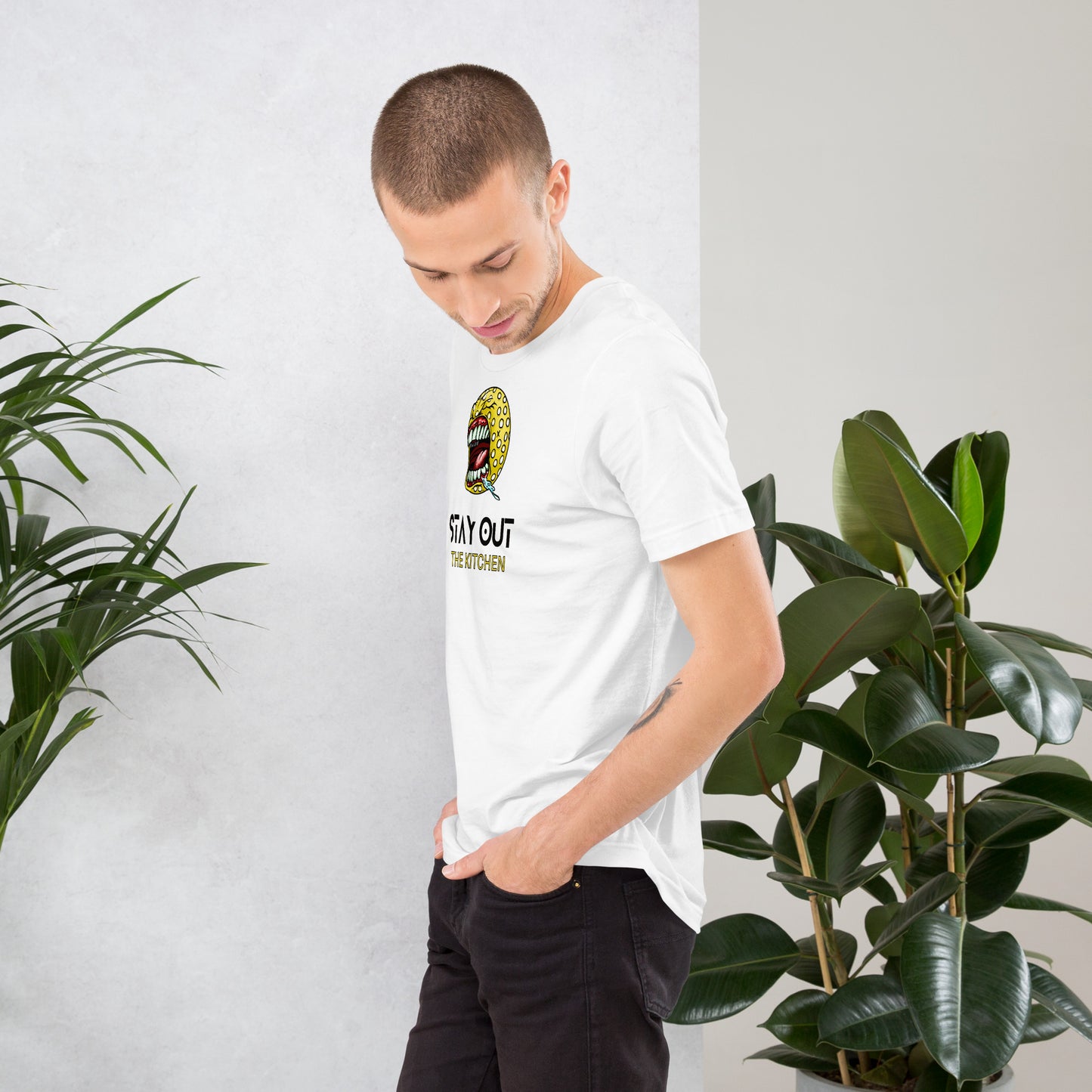 Stay Out The Kitchen - Colorful Pickleball Soft Shirt + Back Label