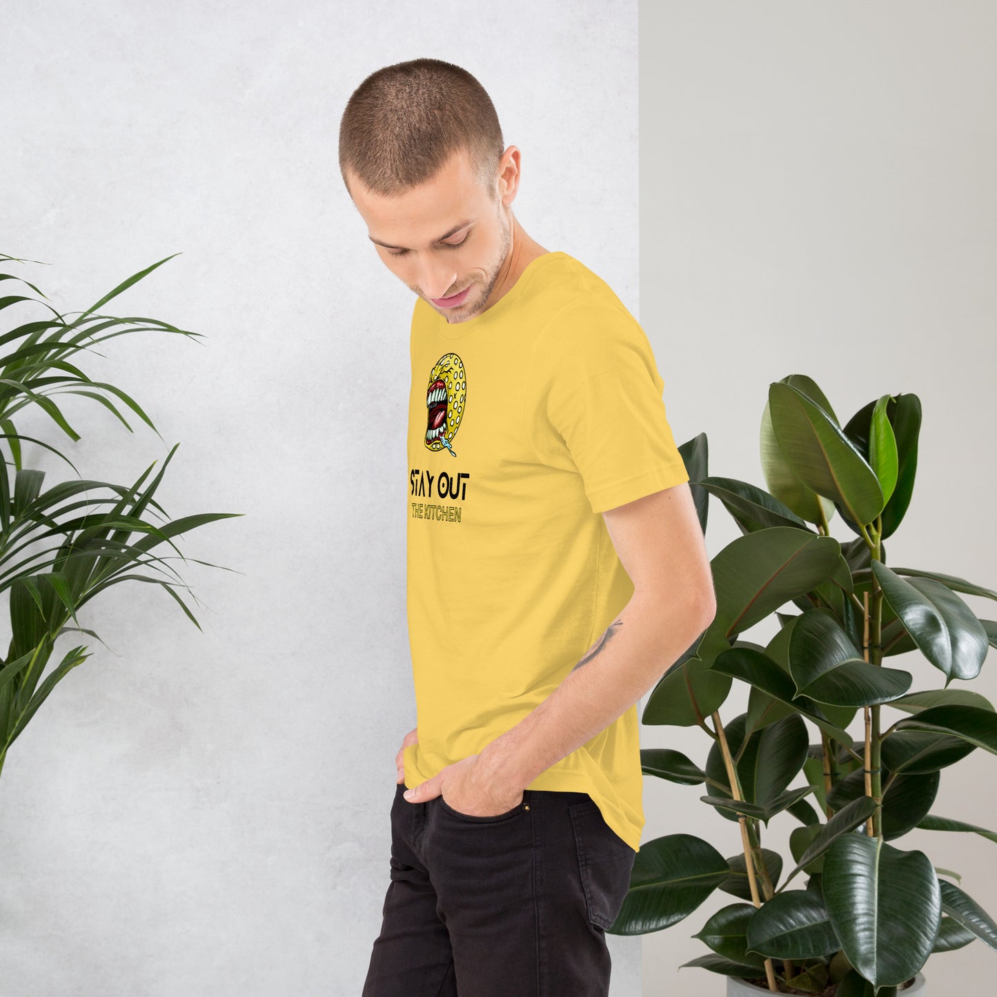 Stay Out The Kitchen - Colorful Pickleball Soft Shirt + Back Label